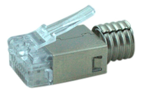 Ficha Plug Macho Rj45  Categoria 6 Amp 