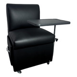 Cadeira Cirandinha P/ Manicure Preto Com Gaveta E Rodinhas 