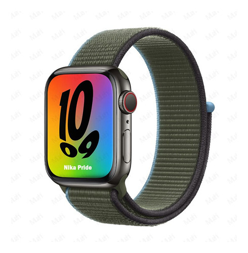 Correa De Nailon Pride Para Apple Watch Series 6 Se 8 38 Mm