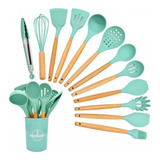 Kit Cocina Juego De Utensilios Cocina En Silicona 12 Piezas