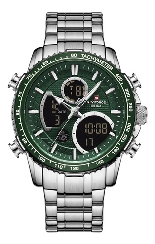 Reloj Naviforce Hombre 9182 Chronómetro Acero Inoxidable 