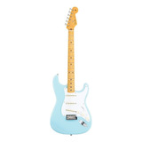 Guitarra Eléctrica Fender Vintera '50s Stratocaster De Aliso Sonic Blue Brillante Con Diapasón De Arce