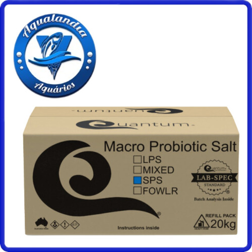 Quantum Sal Macro Sps 20kg Probiotic P/coral