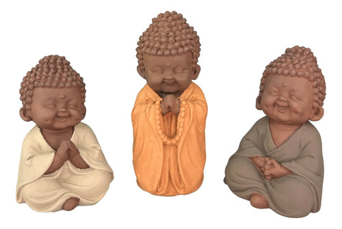 Trio De Budas Gratidão