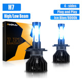 Faro Led H7 Azul Para Mercedes-benz C230 2002-2007 Hi-lo