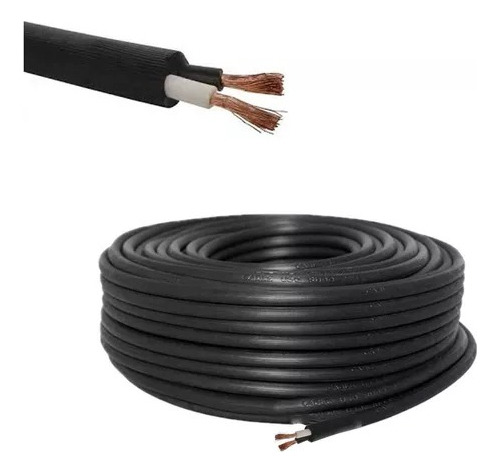 Cable Electrico Uso Rudo De Cobre Calibre 14 Rollo 10 Mts