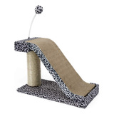 Penn Plax Cat Scratching Post Y Pad Con Juguete Diversion Le