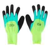 Guantes Lj Profesionales Nylon Latex Reforzado 23cm