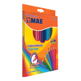 24 Colores Lapices De Color Mina 4 Mm (caja C/24 Colores)