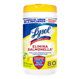 Lysol Toallitas Desinfectantes Para Superficies, Aroma