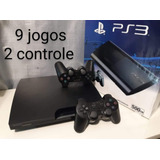 Ps3 Slim 2 Controle Menor Preço Barato Completo 