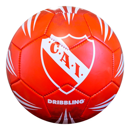 Pelota Independiente Drb Futbol N° 5 Oficial Cai Rojo Club