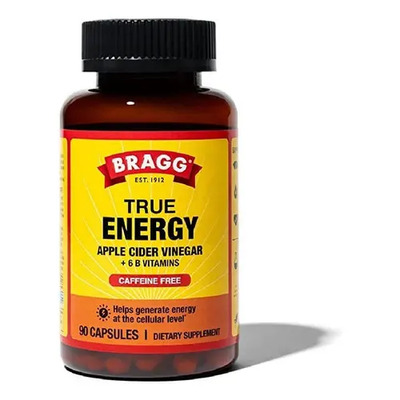 Cápsulas Bragg Vinagre Sidra Manzana + 6 Vitaminas B Vegano 90 Unid | Envío gratis