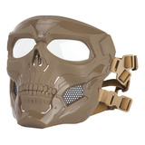 Tacticals Airsoft Skull Shape Militarys Half Face Eye Cover