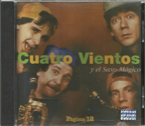Cuatro Vientos Y El Saxo Magico - Cd Original Argentina