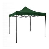 Carpa Toldo Plegable 3x3 Impermeable Y Reforzado Styrka Color Verde