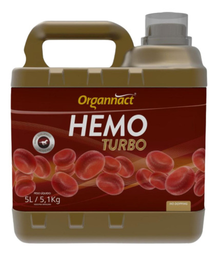 Hemo Turbo Gl De 5 Lts - Organnact