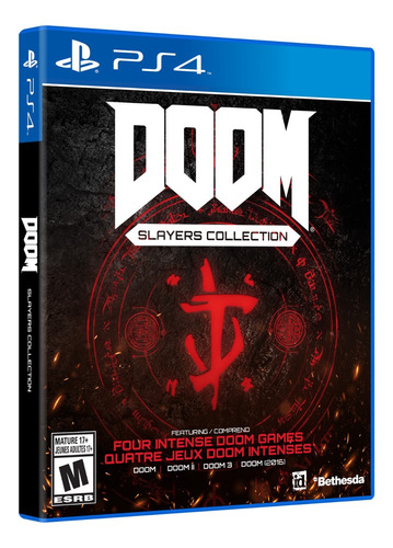 Doom Slayer Collection - Playstation 4 Ps4 Fisico 4 En 1