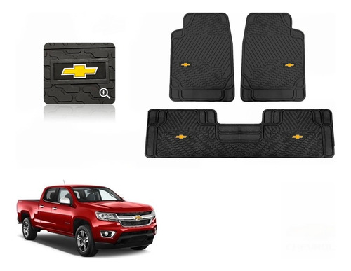 Tapetes 3pz Bt Logo Chevrolet Colorado 2014 A 2022