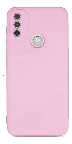 Funda Silicone Case Soft Para Motorola E20 + Vidrio Templado