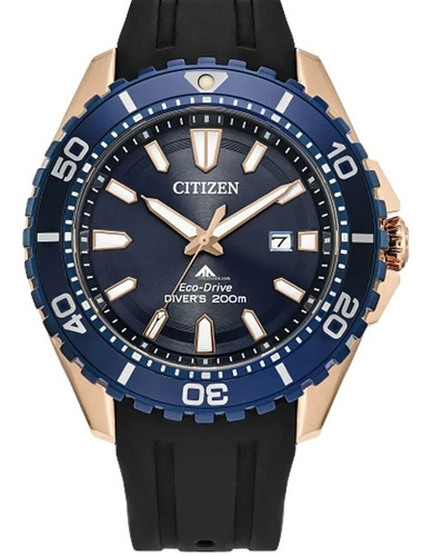Citizen Promaster Blue Dial Dive Marine Bn0196-01l 
