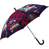 Guarda Chuva Infantil Sombrinha Monster High 67 Cm Cor Colorido