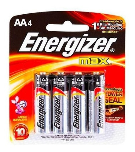 Pilas Energizer Doble A  Max  Blister X 20 El Mejor Precio 