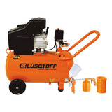 Compresor Aire Portátil Lusqtoff Monofasico 50l 2,5hp + Kit