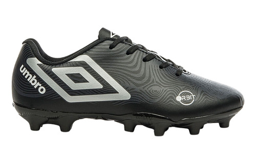 Chuteira Campo Umbro Orbit Jr Preto Infantil Lançamento