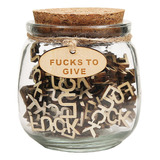 Jar Of Fucks Gift Jar Fucks Para Dar Una Letra De Madera De