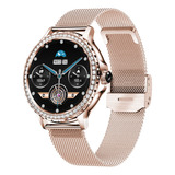 Reloj Inteligente Mujer Xst Roma Smartwatch Llamadas Rosa