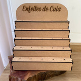 Porta Enfeites De Chimarrão/cuia Biscuit 5 Andares Mdf 3mm C