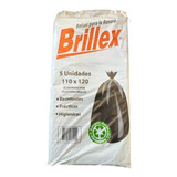 Pack De 5 Bolsas De Basura Brillex 110x120