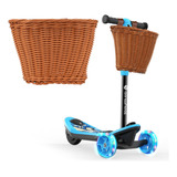 Isinwheel Cesta De Bicicleta Para Ninos Con Cinturones Ajust