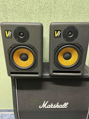 Monitores Krk V8 Americanos Clássicos