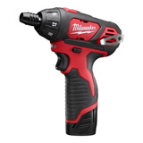 Atornillador De Impacto Inalámbrico Milwaukee M12 2401-22 Rojo/negro