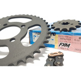 Kit Arrastre Platino 110 Versión 1 Sprocket Bajaj Original