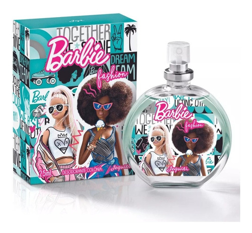 Perfume Barbie Fashion Desodorante Colônia Jequiti, 25 Ml