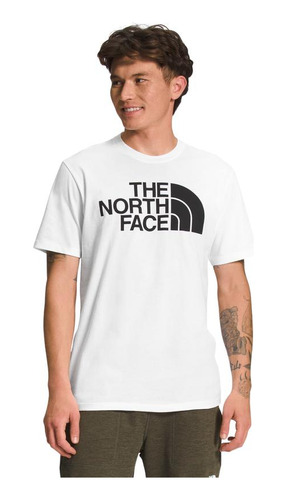 Polera Hombre The North Face Half Dome Blanco Y Negro