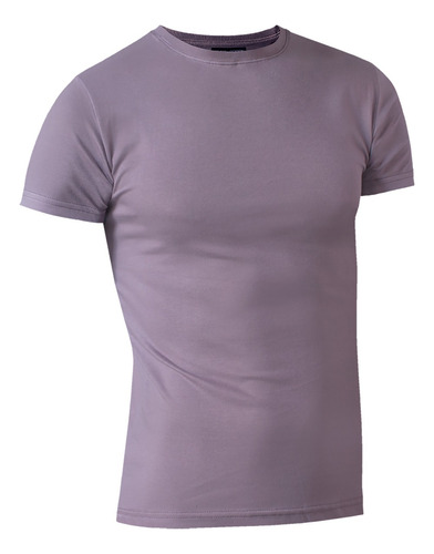 Remera Hombre Basic Entallada /slim Fit Algodon Premium