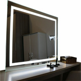 Espelho Led Camarim Penteadeira Maquiagem Banheiro 35x45cm