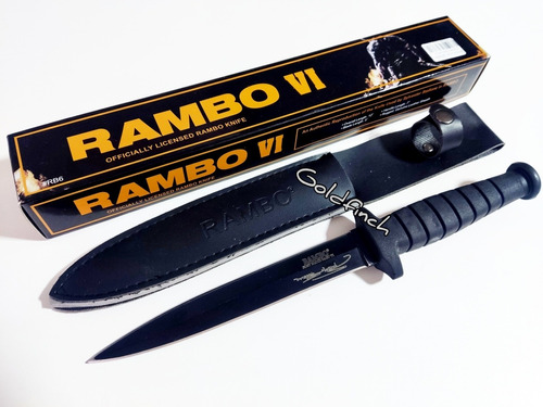 Cuchillo Daga Rambo First Blood Vi Tactico Con Vaina