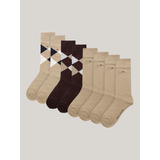 Pack 4 Calcetines Diseño Rombos Multicolor Tommy Hilfiger