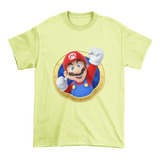 Polera Niño Niña Juvenil Super Mario Bros Game Estampado