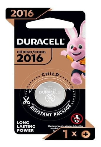 Duracell Cr 2016 3v Litio X 12 / Crisol Tecno