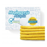 4 Magiesponjas Akopla®+ 5 Microfibras Akopla® Con Ako-guard®