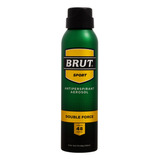 Brut Antitranspirante Sport Double Force 48 En Aerosol