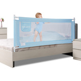 Welspo Bed Guard - Riel De Cama Abatible Para Cuna Convertib