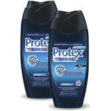 Kit Sabonete Líquido Protex Men Sport 250ml Com 2 Unidades