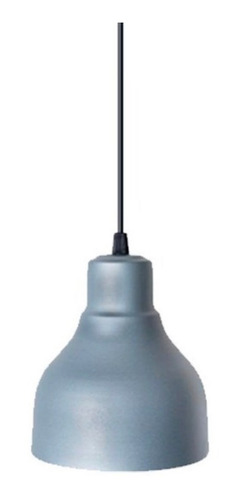 Lampara Colgante Industrial 15cm , Apto Led / Logo